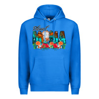 True Royal Blessed Mama Flowers Cow Premium Hoodie - CowCowDesign