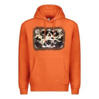 Carrot Cowhide Leopard Background Premium Hoodie - JahusDesignShop