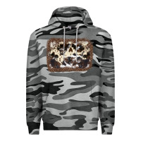 Slate Camo Cowhide Leopard Background Premium Hoodie - JahusDesignShop