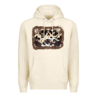 Tofu Cowhide Leopard Background Premium Hoodie - JahusDesignShop