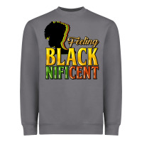 Storm feeling blacknificent Heavyweight Sweatshirt - NancyCooperArtShop