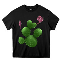 Black heart cactus Heavy Core Tee - Jasminsmagicworld