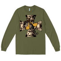 Army Green Bronc Rider Long Sleeve Tee - Bettercallsaul