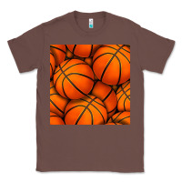 Chestnut basketball seamless pattern Classic Tee - BundleAndBundleShop