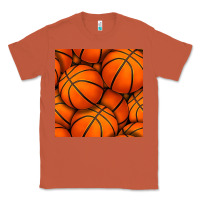 Copper basketball seamless pattern Classic Tee - BundleAndBundleShop