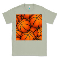 Matcha basketball seamless pattern Classic Tee - BundleAndBundleShop