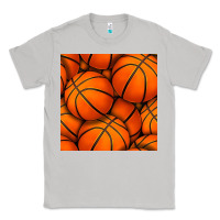 Moon Dust basketball seamless pattern Classic Tee - BundleAndBundleShop