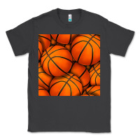 Smoke basketball seamless pattern Classic Tee - BundleAndBundleShop