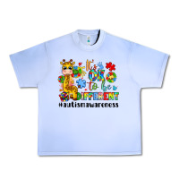 Grape Ice it s ok to be different giraffe Urban Heavy Tee - LillyAllenDesigns