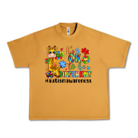 Peanut Butter it s ok to be different giraffe Urban Heavy Tee - LillyAllenDesigns