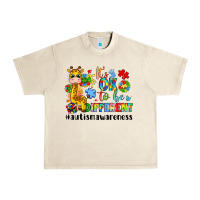 It S Ok To Be Different Giraffe Urban Heavy Tee | Teevron