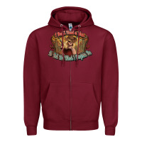 Burgundy I don't need a man Cowgirl western Zipper Hoodie - HowdyJamesFarm