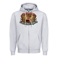 Heather Grey I don't need a man Cowgirl western Zipper Hoodie - HowdyJamesFarm