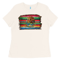 Bone serape leopard mexican flag Ladies Tee - Jasminsmagicworld