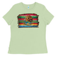 Matcha serape leopard mexican flag Ladies Tee - Jasminsmagicworld