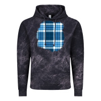 Cloud Black Winter Tartan Patch Vintage Hoodie - BundleAndBundleShop