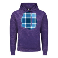 Cloud Purple Winter Tartan Patch Vintage Hoodie - BundleAndBundleShop
