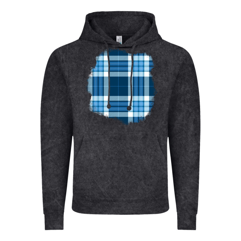 Winter Tartan Patch Vintage Hoodie by BundleAndBundleShop | Teevron
