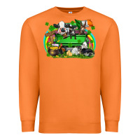 Carrot St. Patrick's Day farm animal truck Premium Sweatshirt - FaDigitalArtStudio