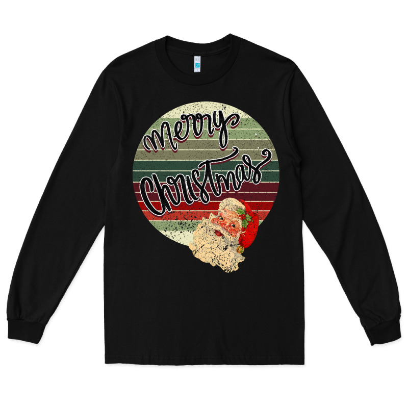 Merry Christmas Vintage Retro Long Sleeve Tee by Bettercallsaul | Teevron