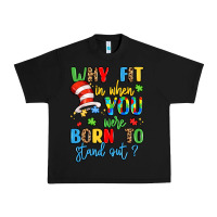 Why Fit In When You Were Born To Stand Out Urban Heavy Tee | Teevron