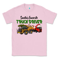 Bubblegum Pink Santa's Favorite Truck Driver Classic Tee - LillyAllenDesigns