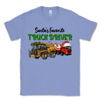 Colony Blue Santa's Favorite Truck Driver Classic Tee - LillyAllenDesigns