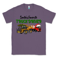 Lavender Santa's Favorite Truck Driver Classic Tee - LillyAllenDesigns