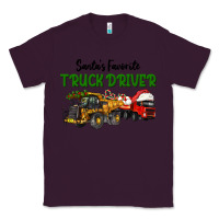 Plum Santa's Favorite Truck Driver Classic Tee - LillyAllenDesigns