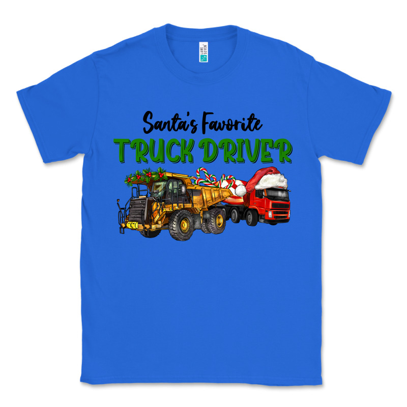 Santa's Favorite Truck Driver Classic Tee by LillyAllenDesigns | Teevron