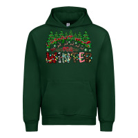 Forest Green i was made for winter Urban Hoodie - CowhideDigitalArt
