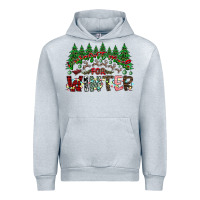 Heather Grey i was made for winter Urban Hoodie - CowhideDigitalArt