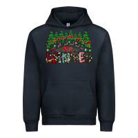 Navy i was made for winter Urban Hoodie - CowhideDigitalArt