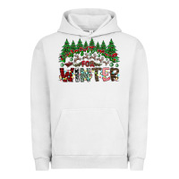 Pigment Lunar Rock i was made for winter Urban Hoodie - CowhideDigitalArt