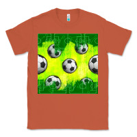 Soccer Balls With Field  And Tactics Seamless Pattern Classic Tee | Teevron
