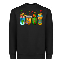 Black Cinco de Mayo Coffee Cups Heavyweight Sweatshirt - texasbilliewilder