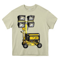 Mossy Towable Light Towers Heavy Core Tee - LillyAllenDesigns
