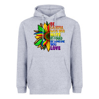 Heather Grey Be careful who you hate it could be someone you Heavyweight Hoodie - FaDigitalArtStudio