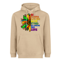 Mushroom Be careful who you hate it could be someone you Heavyweight Hoodie - FaDigitalArtStudio