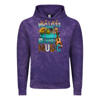 Cloud Purple Just A Girl Who Loves Country Music Vintage Hoodie - BundleAndBundleShop