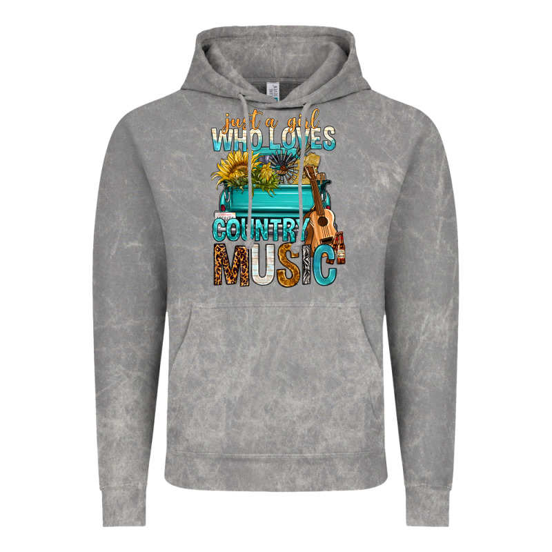 Just A Girl Who Loves Country Music Vintage Hoodie by BundleAndBundleShop | Teevron