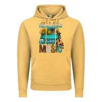 Vintage Mustard Just A Girl Who Loves Country Music Vintage Hoodie - BundleAndBundleShop
