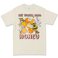 Bone she works hard for the honey Premium Tee - MaliasSmallBusiness