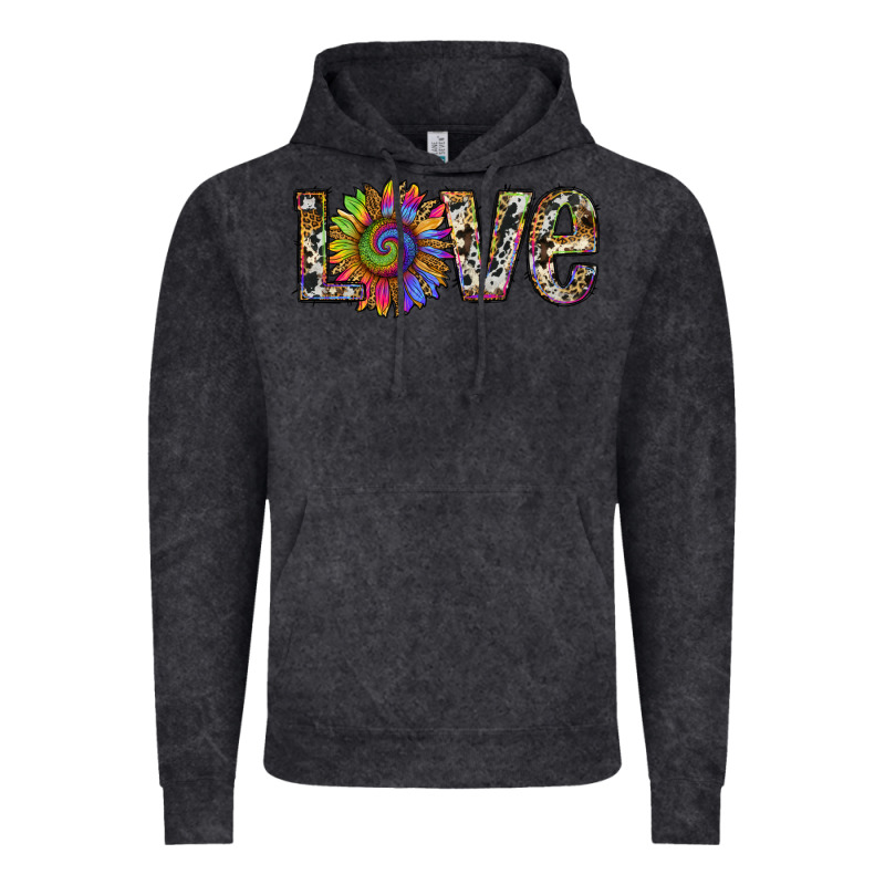 Tie Dye Sunflower Love Vintage Hoodie by RanaPortraitStore | Teevron
