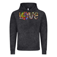 Vintage Arctic tie dye sunflower love Vintage Hoodie - RanaPortraitStore