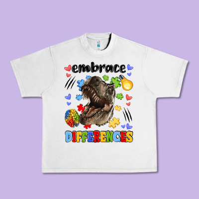 Embrace Differences Urban Heavy Tee Designed By Lillyallendesigns