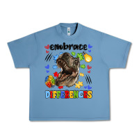 Pebble Blue embrace differences Urban Heavy Tee - LillyAllenDesigns