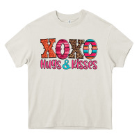 Cream xoxo hugs and kisses Heavy Core Tee - Jasminsmagicworld