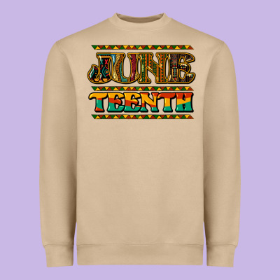 Juneteenth Heavyweight Sweatshirt Designed By Nancycooperartshop