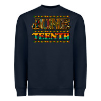 Navy juneteenth Heavyweight Sweatshirt - NancyCooperArtShop